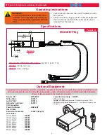 Предварительный просмотр 6 страницы Arconic BobTail Instruction Manual