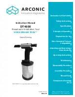 Предварительный просмотр 1 страницы Arconic DT4600 Instruction Manual