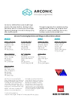 Preview for 14 page of Arconic ERT7 Instruction Manual