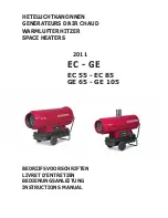 Arcotherm EC 55 Instruction Manual preview