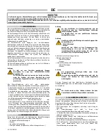 Предварительный просмотр 19 страницы Arcotherm SP 110 Instruction Manual