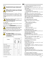 Предварительный просмотр 30 страницы Arcotherm SP 110 Instruction Manual