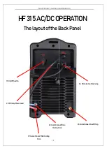Предварительный просмотр 19 страницы Arcoweld ArcoTiG HF 315 AC/DC Operator'S Manual