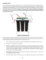 Preview for 2 page of Arcs HYDROLOGIC HL-11670 Manual