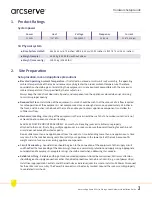 Предварительный просмотр 3 страницы Arcserve Appliance X Series Installation Manual