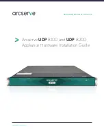 Arcserve UDP 8100 Hardware Installation Manual preview