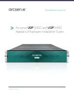 Arcserve UDP 8300 Installation Manual preview