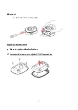 Предварительный просмотр 9 страницы Arct PT-01 Operating Instructions Manual