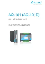 Arcteq AQ 102 Instruction Manual preview