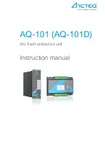 Arcteq AQ 102 Instruction Manual предпросмотр