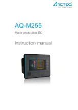 Arcteq AQ-M255 Instruction Manual preview