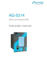 Arcteq AQ-S214 Instruction Manual preview