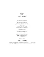 Предварительный просмотр 12 страницы ARC'TERYX VOLTAIR 17394 User Manual