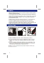 Предварительный просмотр 8 страницы Arctic Air 17013-G Product Manual