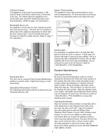 Предварительный просмотр 6 страницы Arctic Air 297096700 (0603) User Manual