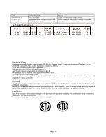 Предварительный просмотр 6 страницы Arctic Air ACP40 Installation, Operation & Maintenance Manual