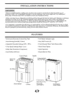 Предварительный просмотр 4 страницы Arctic Air ADR70A1C Owner'S Use & Care Manual