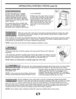 Предварительный просмотр 6 страницы Arctic Air ADR70A1C Owner'S Use & Care Manual