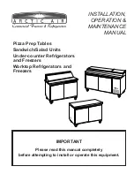 Arctic Air AMT28RZ Installation, Operation & Maintenance Manual предпросмотр