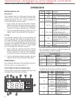 Предварительный просмотр 8 страницы Arctic Air AR23 Installation, Operation & Maintenance Manual