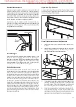 Предварительный просмотр 11 страницы Arctic Air AR23 Installation, Operation & Maintenance Manual