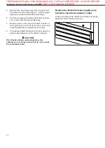 Предварительный просмотр 12 страницы Arctic Air AR23 Installation, Operation & Maintenance Manual