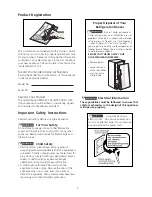 Preview for 2 page of Arctic Air Artic Air Commerical Glass Door Refrigerator Owner'S Manual