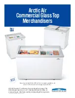 Arctic Air Commercial Glass-Top Merchandiser ST05G Brochure preview