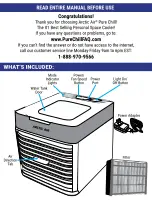 Предварительный просмотр 2 страницы Arctic Air Pure Chill 18009 Product Manual