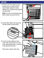 Предварительный просмотр 3 страницы Arctic Air Pure Chill 18009 Product Manual