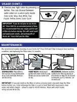 Предварительный просмотр 5 страницы Arctic Air Pure Chill 18009 Product Manual