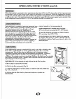 Preview for 7 page of Arctic Aire ADR30A1G Owner'S Use And Care Manual