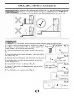 Preview for 8 page of Arctic Aire ADR30A1G Owner'S Use And Care Manual