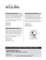 Preview for 48 page of Arctic Aire ADR30B6G Owner'S Use And Care Manual