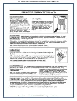 Preview for 6 page of Arctic Aire ADR50A2G Owner'S Use And Care Manual