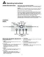 Preview for 6 page of Arctic Aire DPA80C1WA Owner'S Use And Care Manual