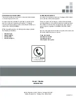 Preview for 38 page of Arctic Aire DPA80C1WA Owner'S Use And Care Manual