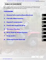 Предварительный просмотр 2 страницы Arctic Cat 1000 2012 Service Manual