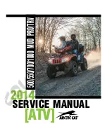 Предварительный просмотр 1 страницы Arctic Cat 1000 Cruiser Service Manual