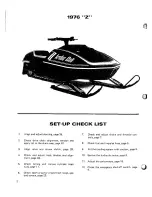 Предварительный просмотр 4 страницы Arctic Cat 1976 Z Operator'S Manual