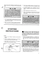 Предварительный просмотр 9 страницы Arctic Cat 1976 Z Operator'S Manual