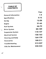 Предварительный просмотр 4 страницы Arctic Cat 1978 Cheetah Service Manual