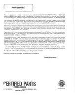 Предварительный просмотр 2 страницы Arctic Cat 1987 AFS Cheetah Service Manual