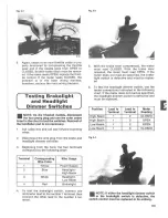 Предварительный просмотр 104 страницы Arctic Cat 1987 AFS Cheetah Service Manual