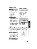 Предварительный просмотр 31 страницы Arctic Cat 2012 350 HS Operator'S Manual