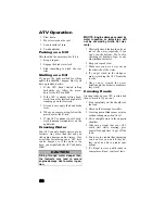 Preview for 40 page of Arctic Cat 2012 350 HS Operator'S Manual