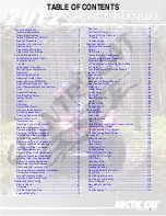 Предварительный просмотр 2 страницы Arctic Cat 2012 350 HS Service Manual