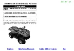 Preview for 67 page of Arctic Cat 2012 
700 i Cruiser Operator'S Manual