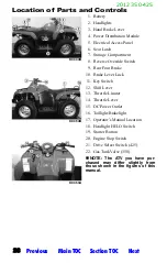 Preview for 314 page of Arctic Cat 2012 
700 i Cruiser Operator'S Manual