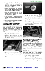 Preview for 423 page of Arctic Cat 2012 
700 i Cruiser Operator'S Manual